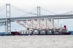 New Cranes Headed Under Chesapeake Bay Bridge for Port of Baltimore