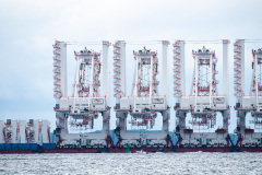 New Cranes Headed Under Chesapeake Bay Bridge for Port of Baltimore