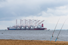 New Cranes Headed Under Chesapeake Bay Bridge for Port of Baltimore