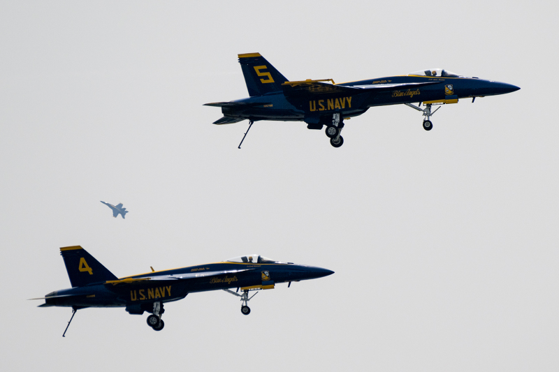 Blue Angels - Annapolis Practice Day, May 2023