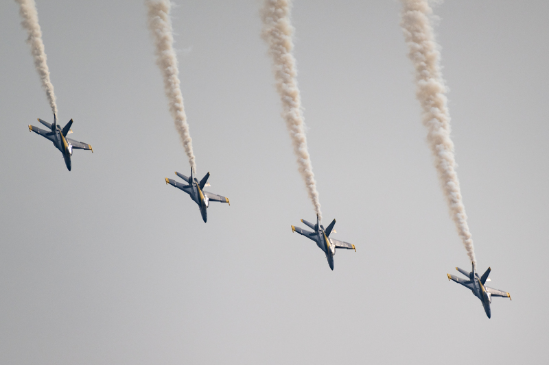 Blue Angels - Annapolis Practice Day, May 2023