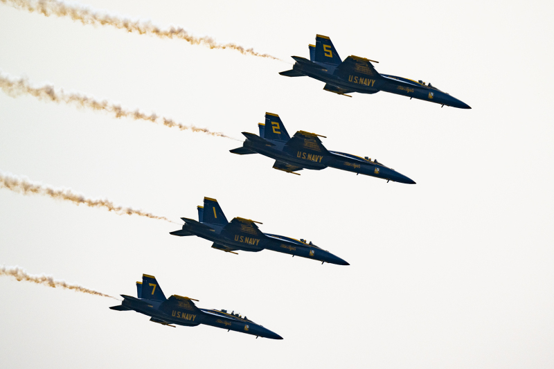 Blue Angels - Annapolis Practice Day, May 2023