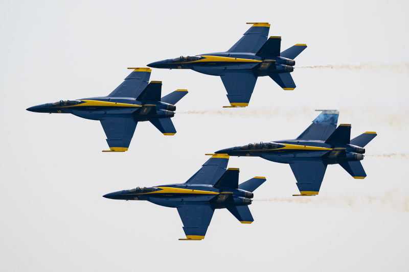 Blue Angels - Annapolis Practice Day, May 2023