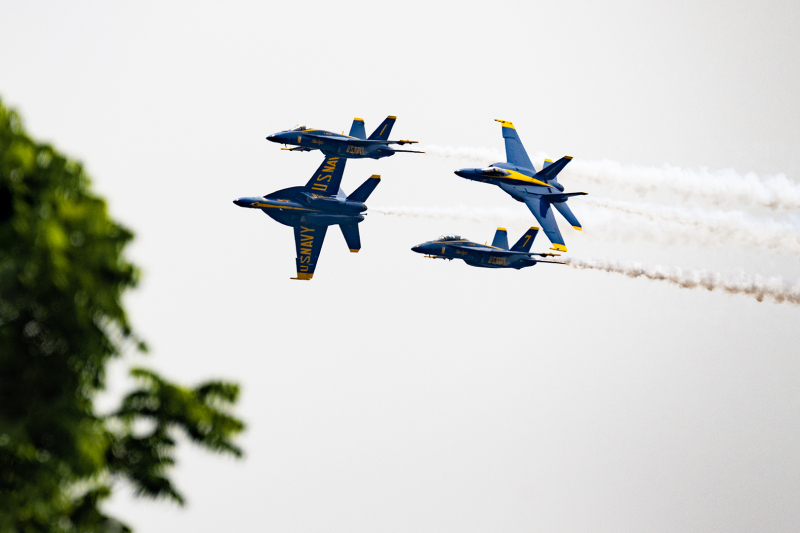 Blue Angels - Annapolis Practice Day, May 2023