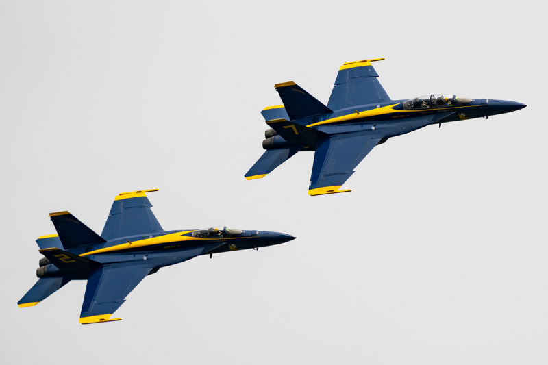 Blue Angels - Annapolis Practice Day, May 2023