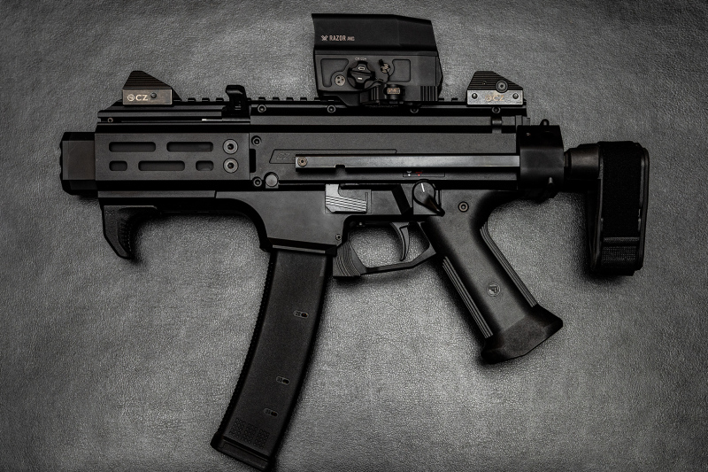 CZ Scorpion EVO S2 Micro with Razpr AMG UH-1