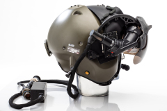 Thales Helmet Day Rig Tinted Visor Down Reverse